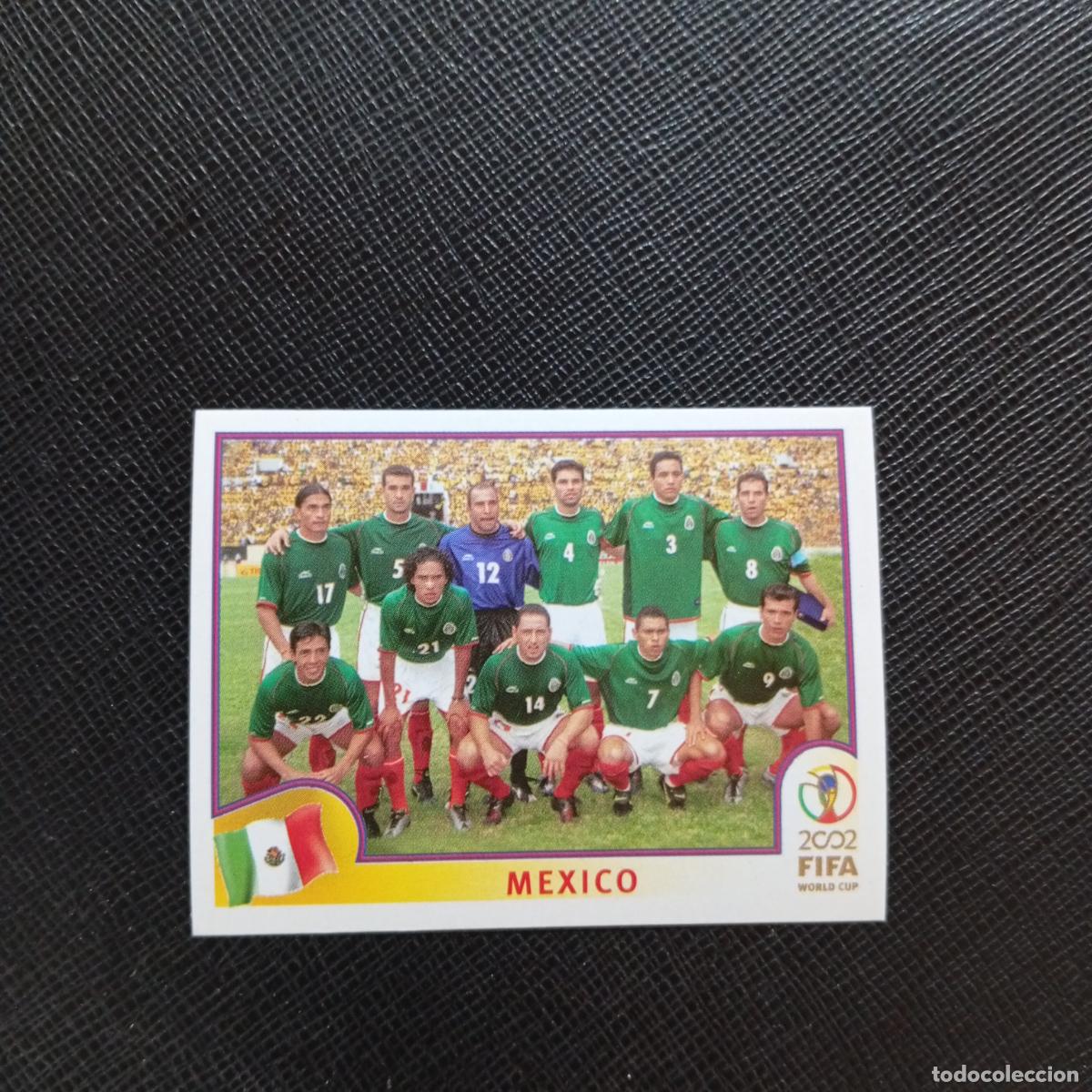 Cromos de f&uacute;tbol: 493 ALINEACION MEXICO PANINI 2002 MUNDIAL KOREA FUTBOL 02 CROMO - SIN PEGAR - A59 PG433