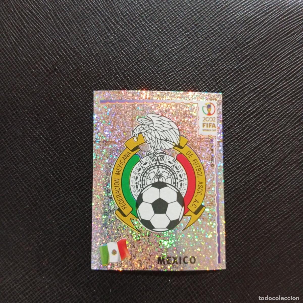 Cromos de f&uacute;tbol: 494 ESCUDO MEXICO PANINI 2002 MUNDIAL KOREA FUTBOL 02 CROMO - SIN PEGAR - A59 PG433