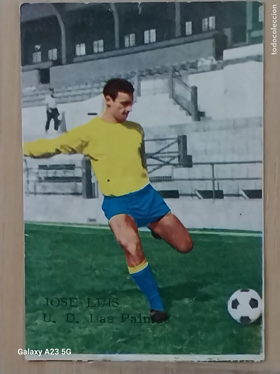 Cromos de f&uacute;tbol: JOSE LUIS LAS PALMAS LIGA 1965 66 65 ED FHER CROMO SIN PEGAR NUNCA ORIGINAL **