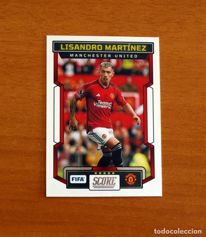 Cromos de f&uacute;tbol: Manchester United - N&ordm; 159 Lisandro Mart&iacute;nez - Panini 2023-2024-23-24 Score FIFA Soccer
