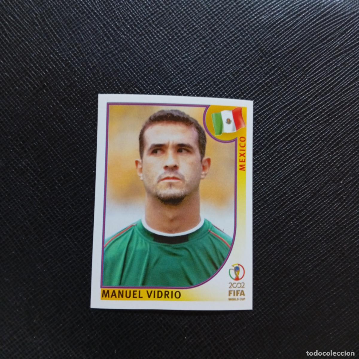 Cromos de f&uacute;tbol: 496 MANUEL VIDRIO MEXICO PANINI 2002 MUNDIAL KOREA FUTBOL 02 CROMO - SIN PEGAR - A59 PG433