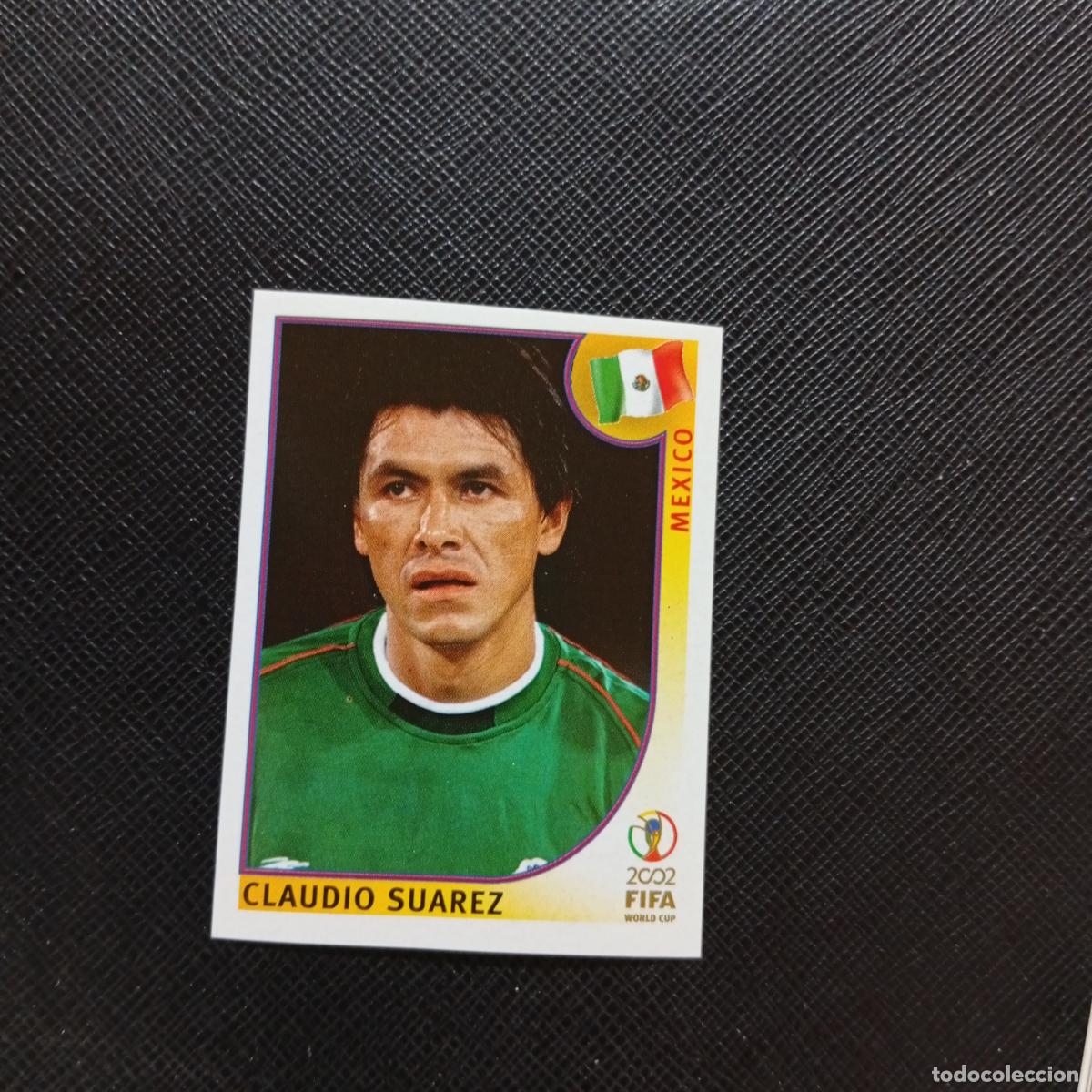 Cromos de f&uacute;tbol: 498 CLAUDIO SUAREZ MEXICO PANINI 2002 MUNDIAL KOREA FUTBOL 02 CROMO - SIN PEGAR - A59 PG433