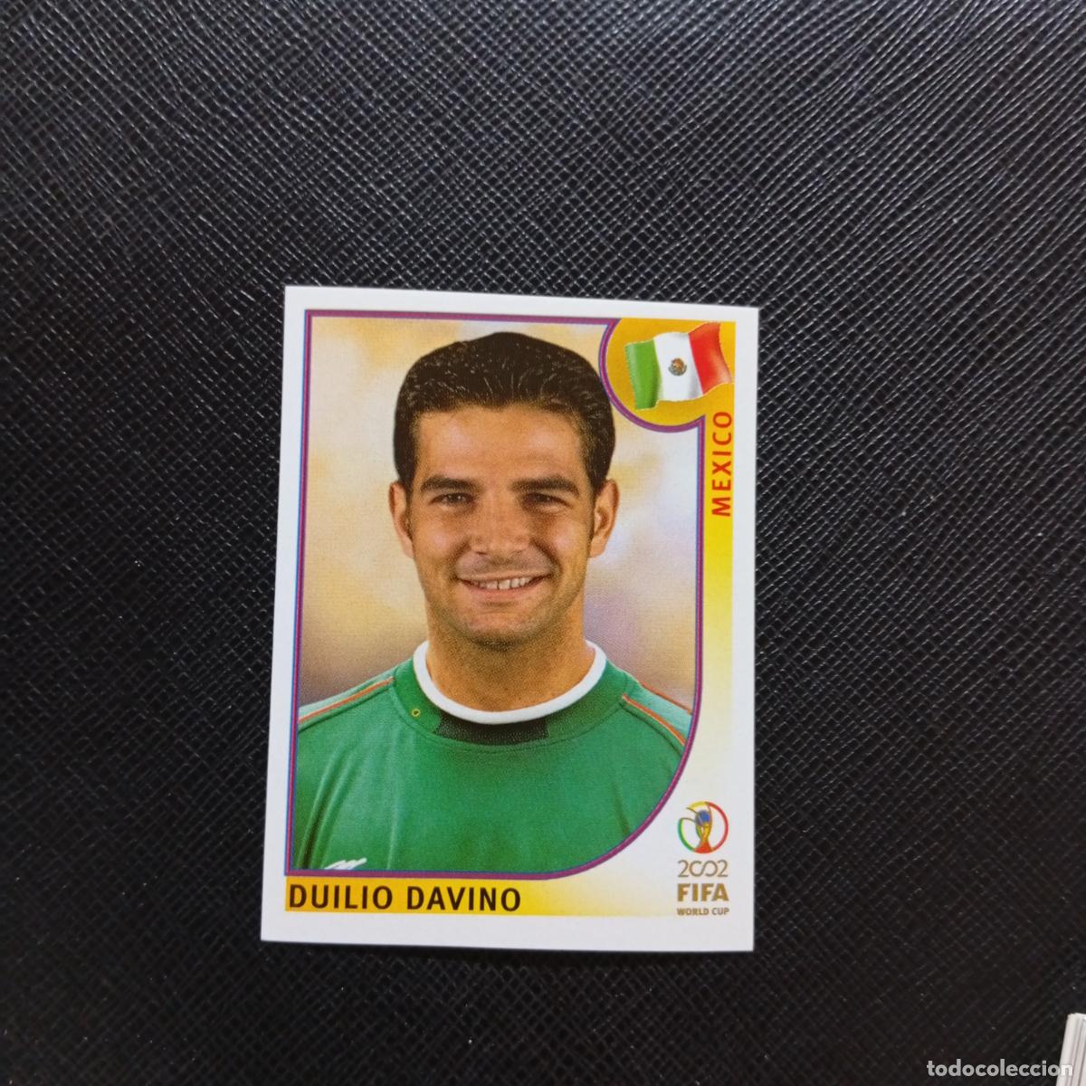 Cromos de f&uacute;tbol: 500 DULIO DAVINO MEXICO PANINI 2002 MUNDIAL KOREA FUTBOL 02 CROMO - SIN PEGAR - A59 PG433