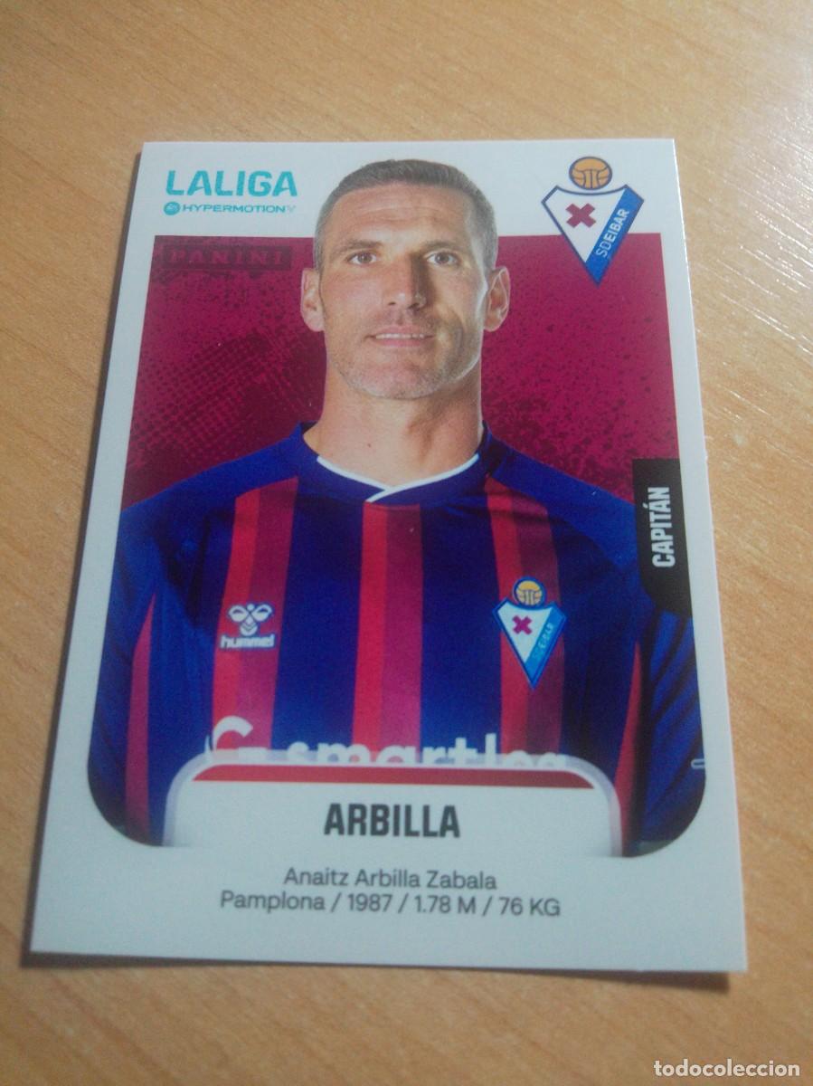 Cromos de f&uacute;tbol: 198 ARBILLA DEL EIBAR 2&ordf; DIVISION HYPERMOTION 25 26 PANINI 2025 2026 NUEVO