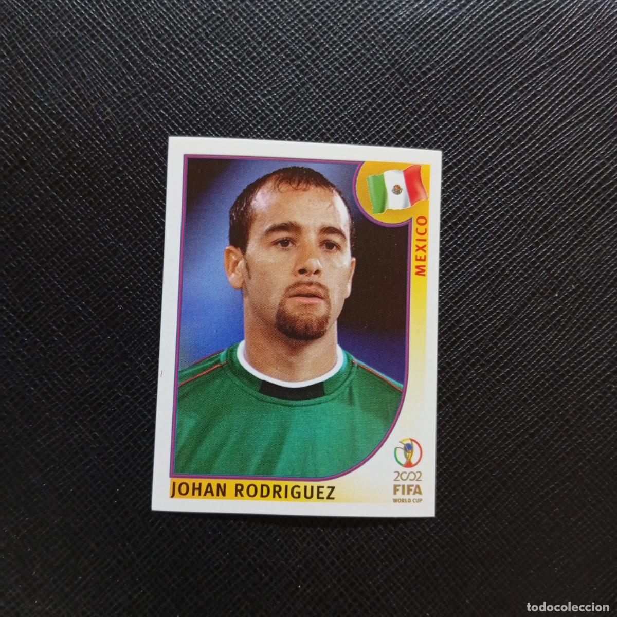 Cromos de f&uacute;tbol: 502 JOHAN RODRIGUEZ MEXICO PANINI 2002 MUNDIAL KOREA FUTBOL 02 CROMO - SIN PEGAR - A59 PG433