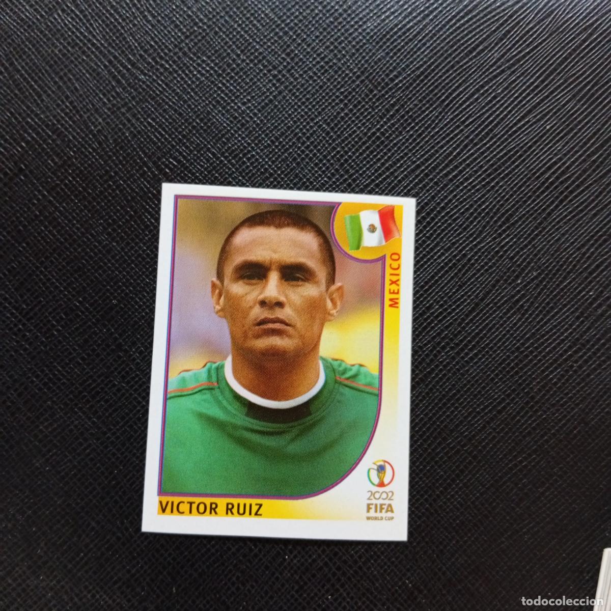 Cromos de f&uacute;tbol: 503 VICTOR RUIZ MEXICO PANINI 2002 MUNDIAL KOREA FUTBOL 02 CROMO - SIN PEGAR - A59 PG433