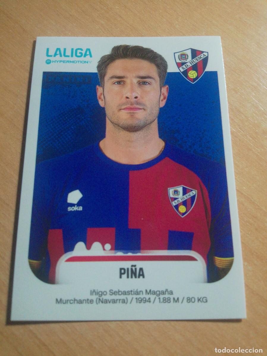 Cromos de f&uacute;tbol: 236 PI&Ntilde;A DEL HUESCA 2&ordf; DIVISION HYPERMOTION 25 26 PANINI 2025 2026 NUEVO