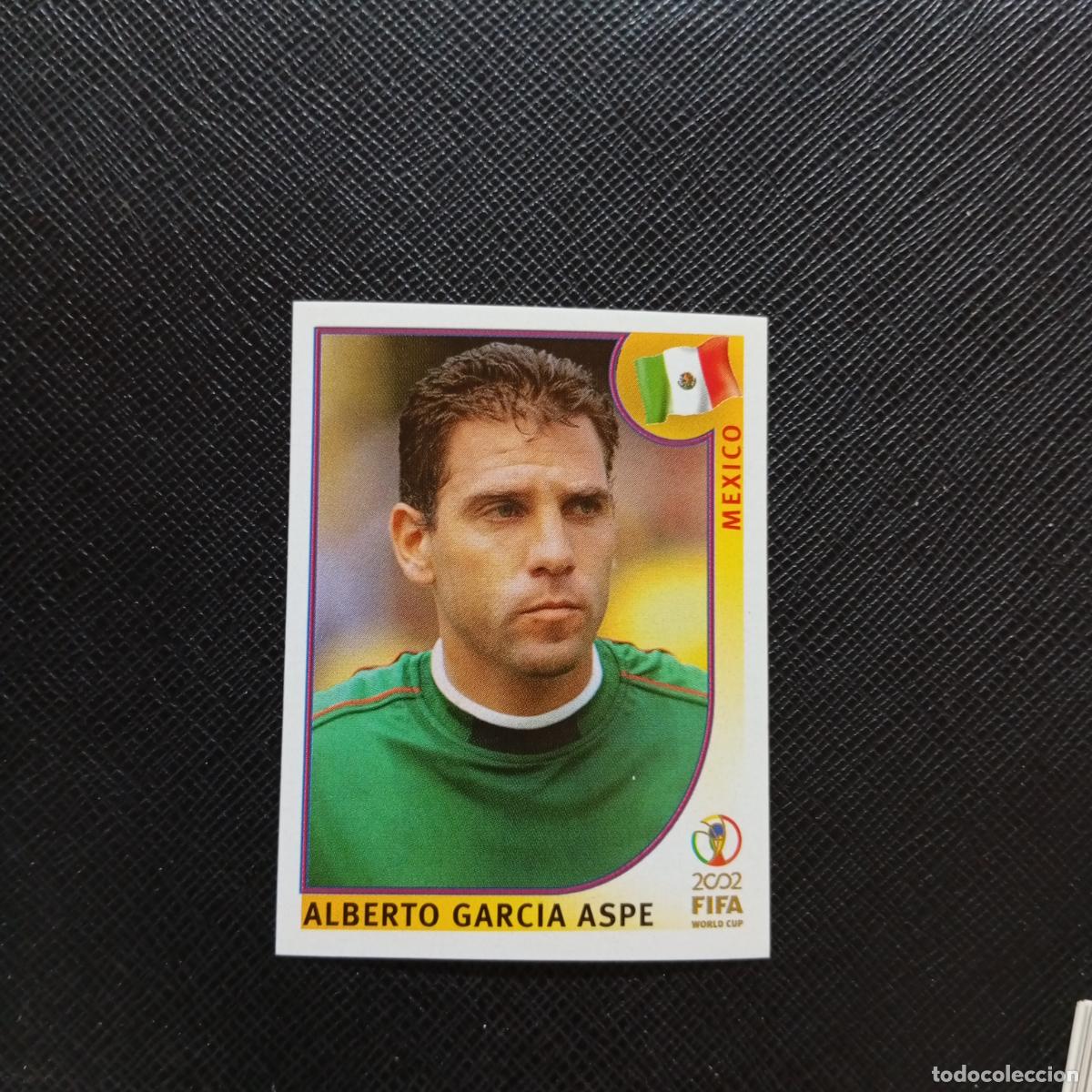 Fu&szlig;ball-Sticker: 504 ALBERTO GARCIA ASPE MEXICO PANINI 2002 MUNDIAL KOREA FUTBOL 02 CROMO - SIN PEGAR - A59 PG442