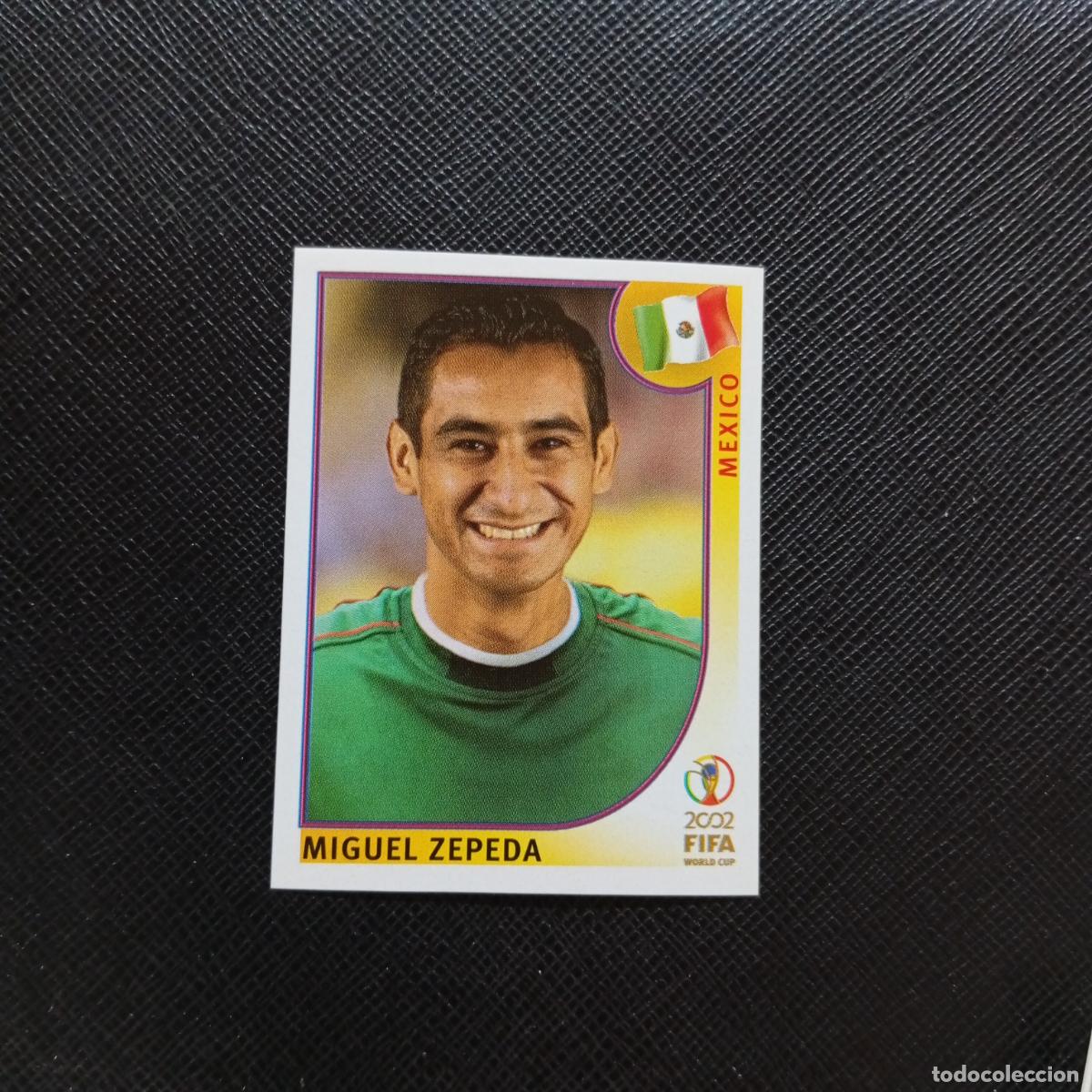 Figurine di Calcio: 507 MIGUEL ZEPEDA MEXICO PANINI 2002 MUNDIAL KOREA FUTBOL 02 CROMO - SIN PEGAR - A59 PG442
