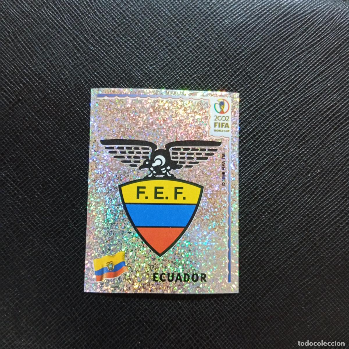 Football Stickers: 511 ESCUDO ECUADOR PANINI 2002 MUNDIAL KOREA FUTBOL 02 CROMO - SIN PEGAR - A59 PG442