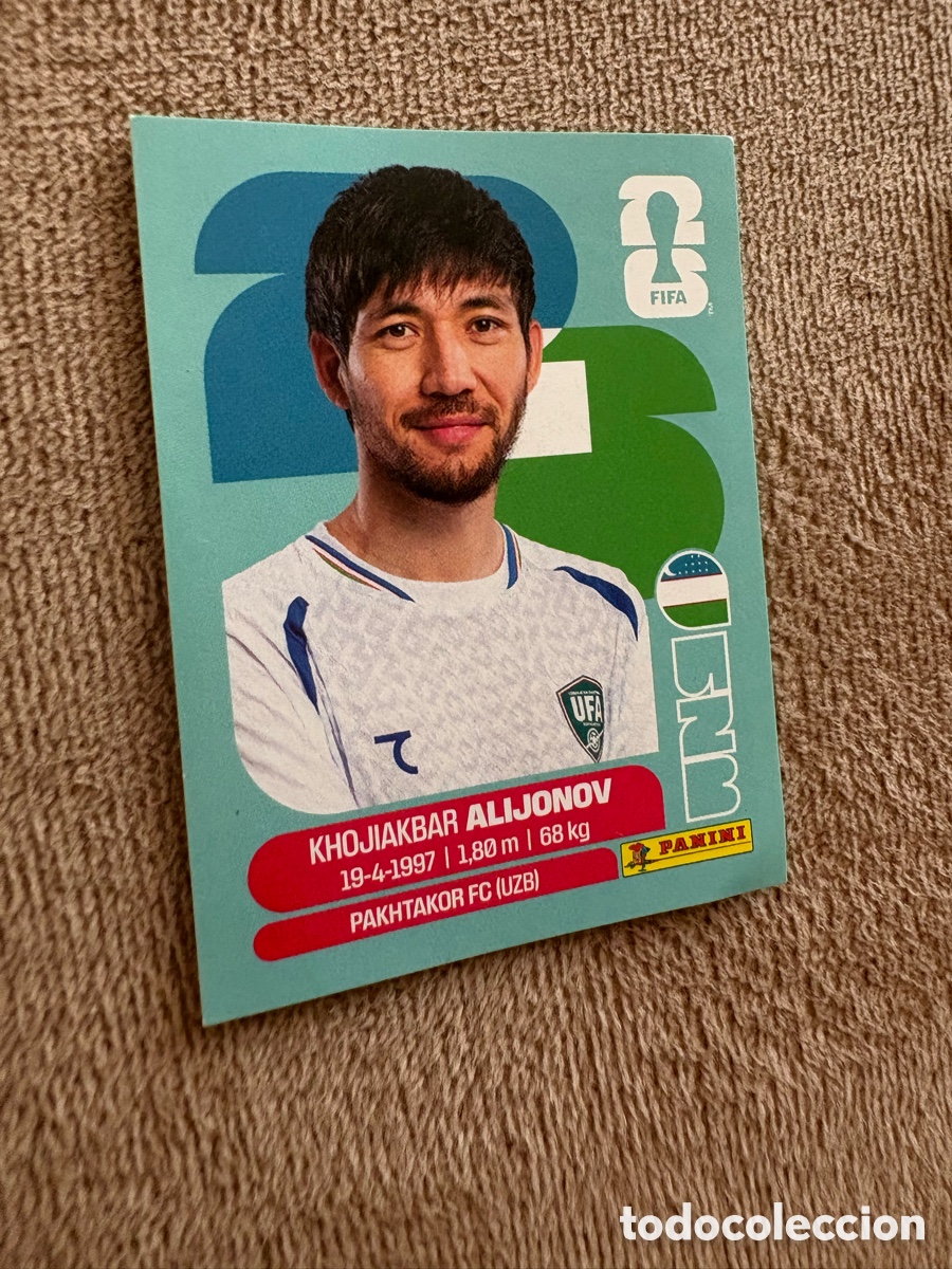 Cromos de f&uacute;tbol: UZB 8 UZB8 KHOJIAKBAR ALIJONOV UZBEKISTAN ⚽ PANINI FIFA MUNDIAL WORLD CUP 26 2026 STICKER ⚽