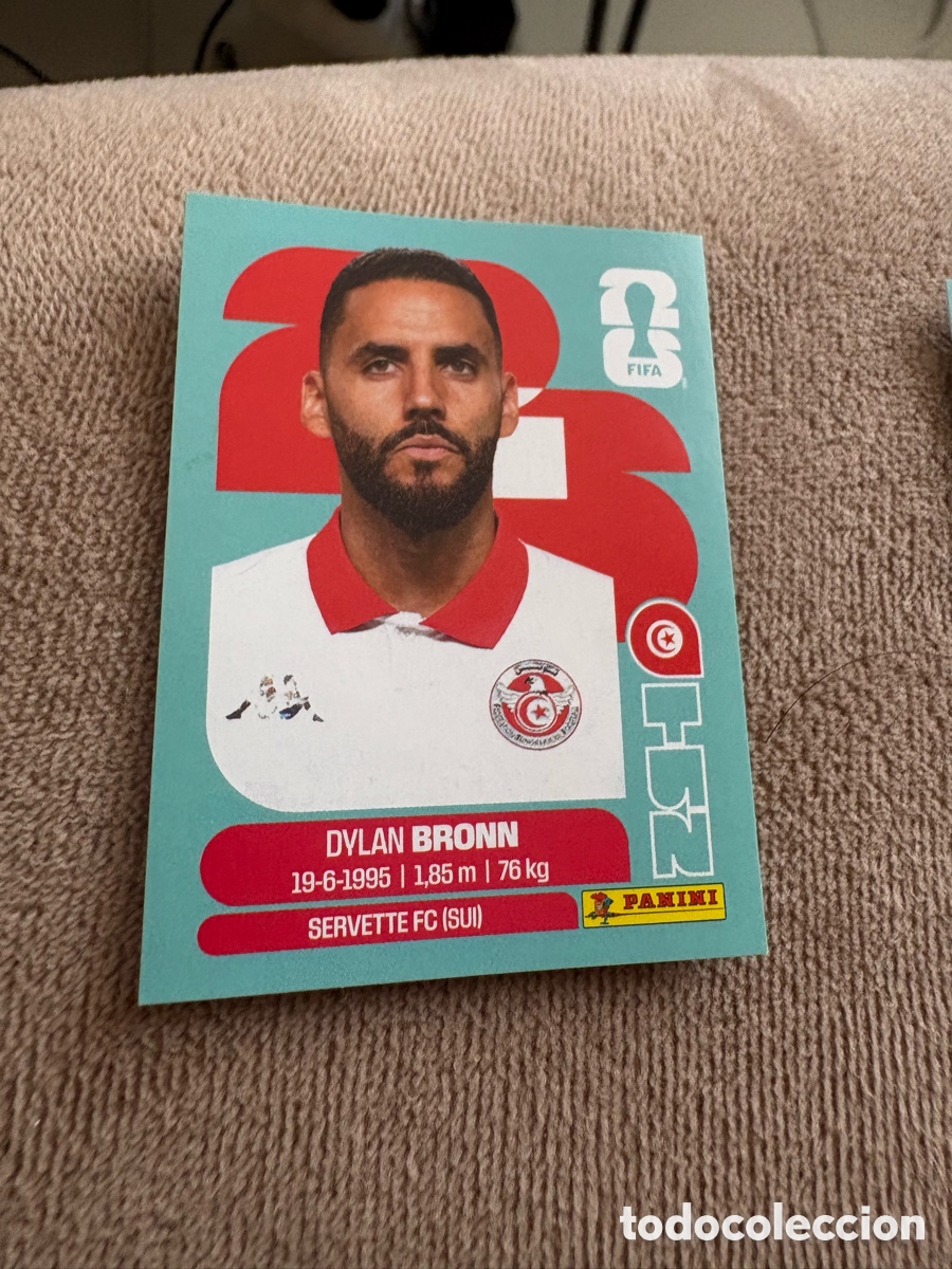 Cromos de f&uacute;tbol: BRONN T&Uacute;NEZ TUN 8 MUNDIAL FIFA WORLD CUP 2026 26 PANINI STICKERS NUEVO
