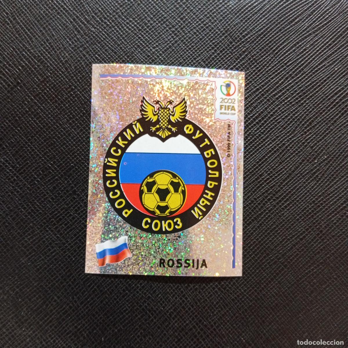 Cromos de f&uacute;tbol: 521 ESCUDO RUSIA PANINI 2002 MUNDIAL KOREA FUTBOL 02 CROMO - SIN PEGAR - A59 PG460