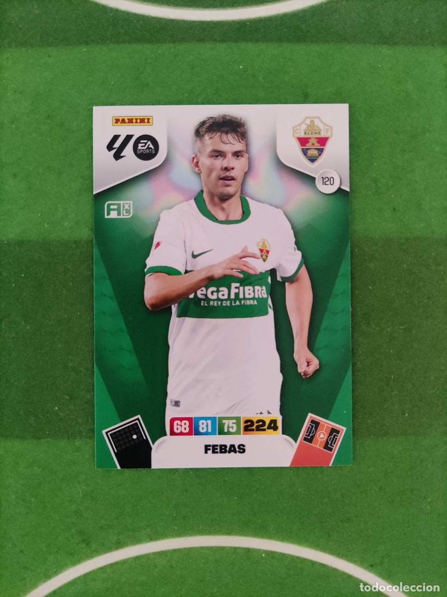 Cromos de f&uacute;tbol: Febas 120 Elche Adrenalyn XL 2025/26 25/26