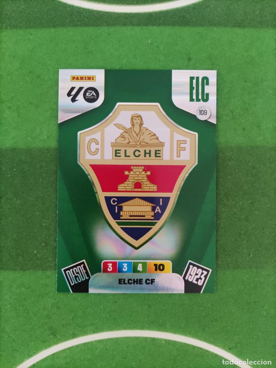 Cromos de f&uacute;tbol: Escudo 109 Elche Adrenalyn XL 2025/26 25/26