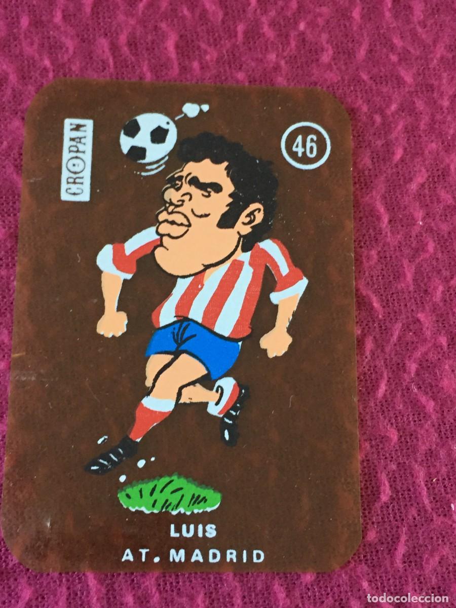 Cromos de f&uacute;tbol: CROPAN LUIS ARAGONES ATLETICO AT MADRID CROMO N&ordm; 46 - BOYS DE LA SELECCION - ORIGINAL A&Ntilde;OS 70