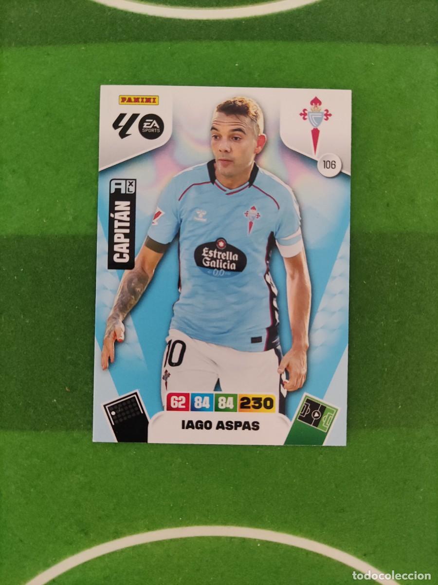 Cromos de f&uacute;tbol: Iago Aspas 106 Celta Adrenalyn XL 2025/26 25/26