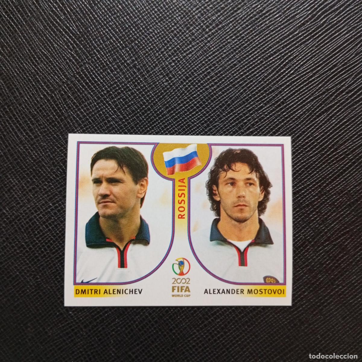 Cromos de f&uacute;tbol: 527 ALENICHEV MOSTOVOI RUSIA PANINI 2002 MUNDIAL KOREA FUTBOL 02 CROMO - SIN PEGAR - A59 PG469