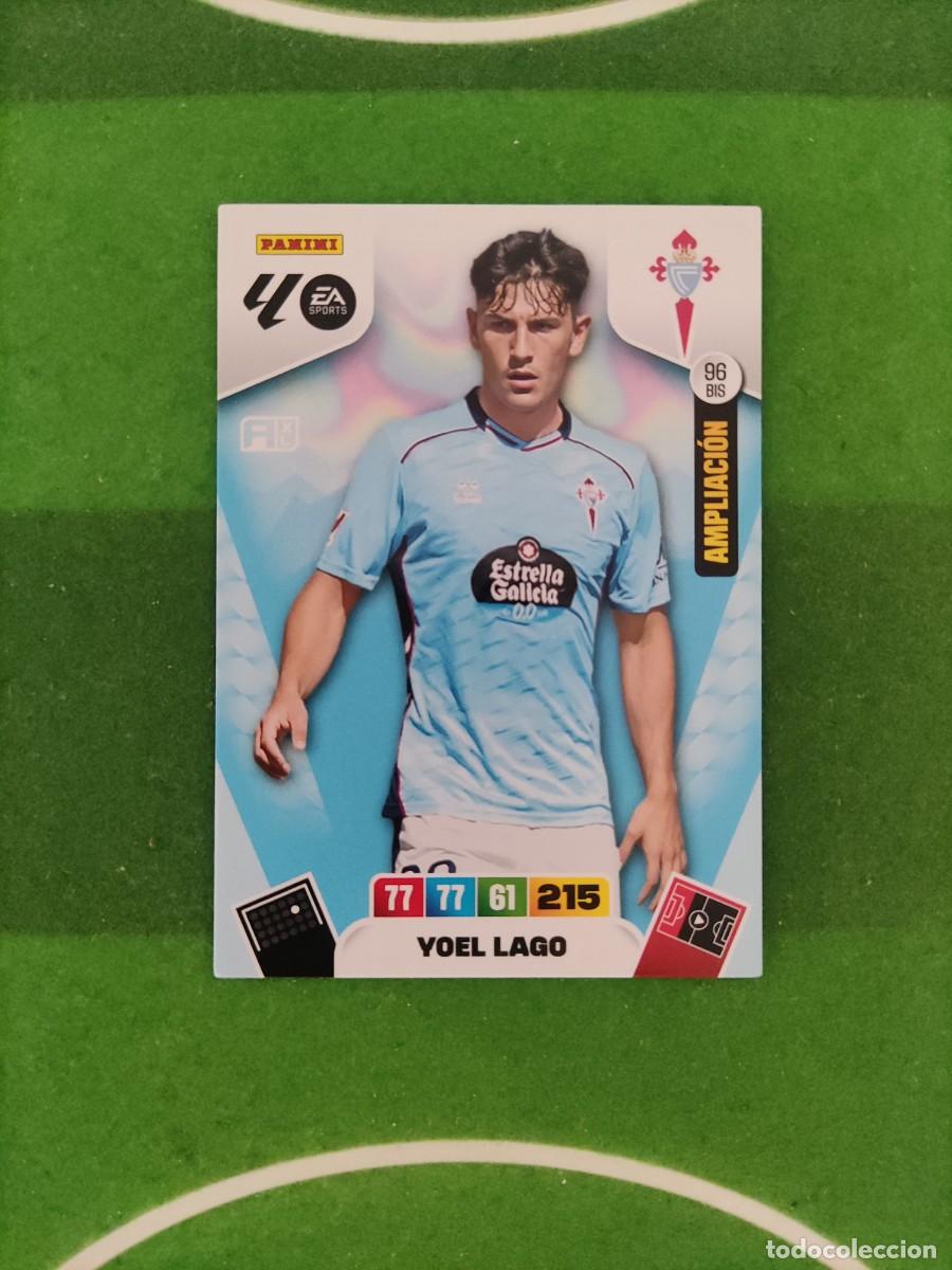 Cromos de f&uacute;tbol: Yoel Lago 96 Ampliaci&oacute;n Celta Adrenalyn XL 2025/26 25/26
