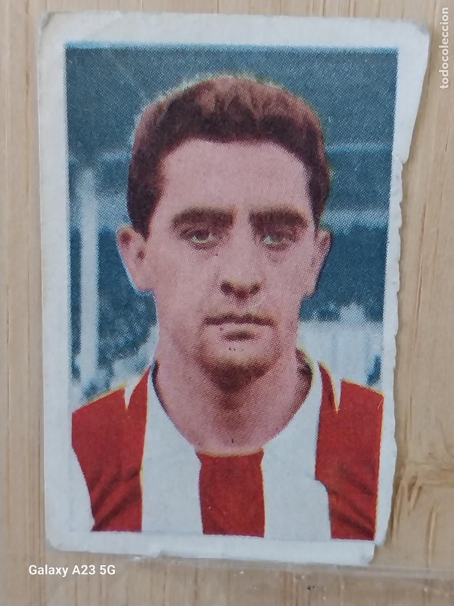 Cromos de f&uacute;tbol: CALLEJO AT MADRID ED RUIZ ROMERO ASES FUTBOL 1963 63 64 CROMO 64 SIN PEGAR NUNCA ORIGINAL **