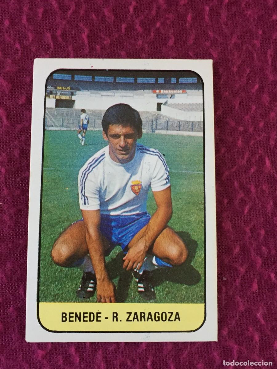 Cromos de f&uacute;tbol: CROMO BENEDE ZARAGOZA - LIGA 78-79 1979 ESTE - COLOCA - NUNCA PEGADO