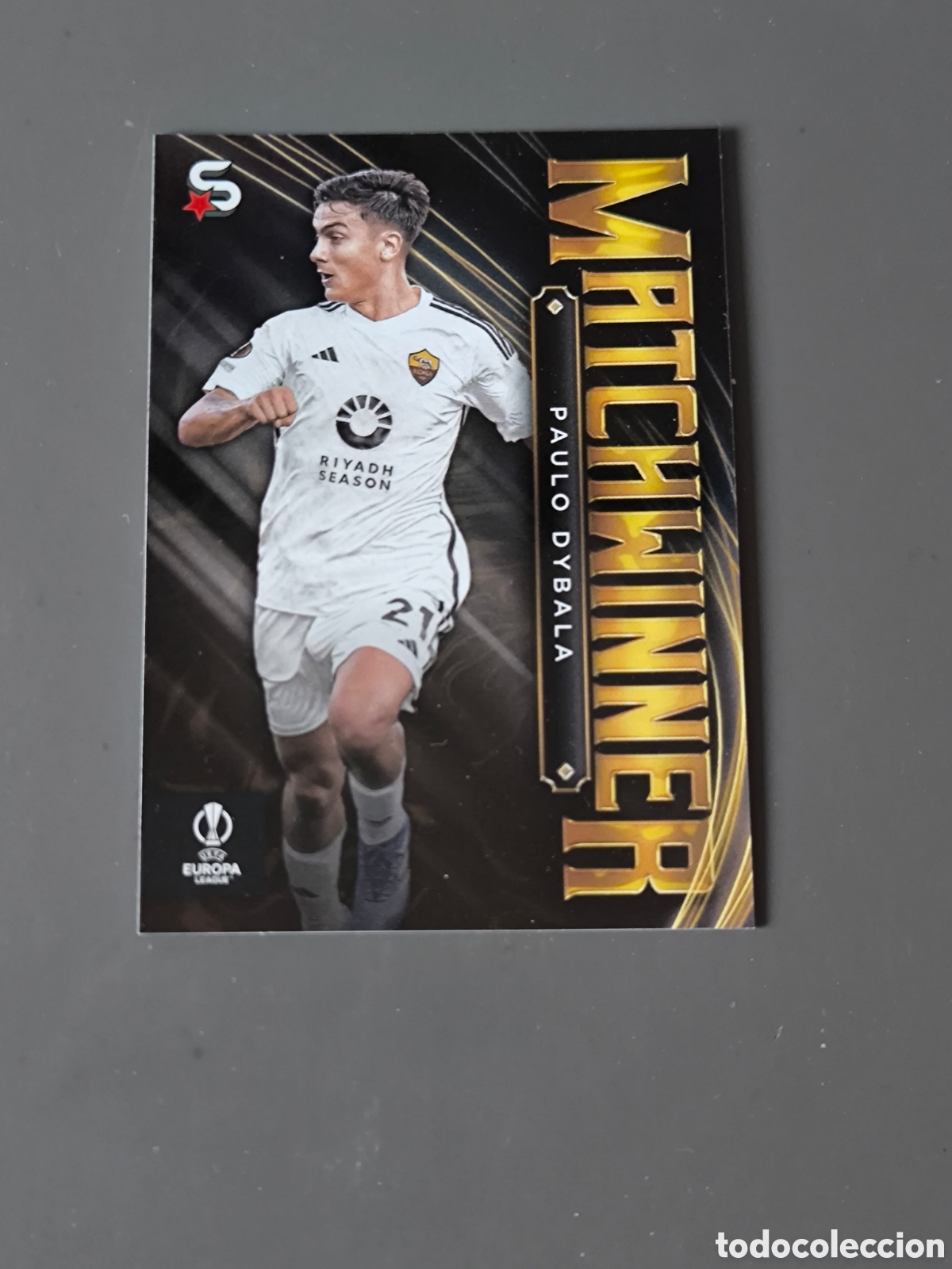 Cromos de f&uacute;tbol: DYBALA 14 Matchwinner AS Roma Superstars 2024 Topps