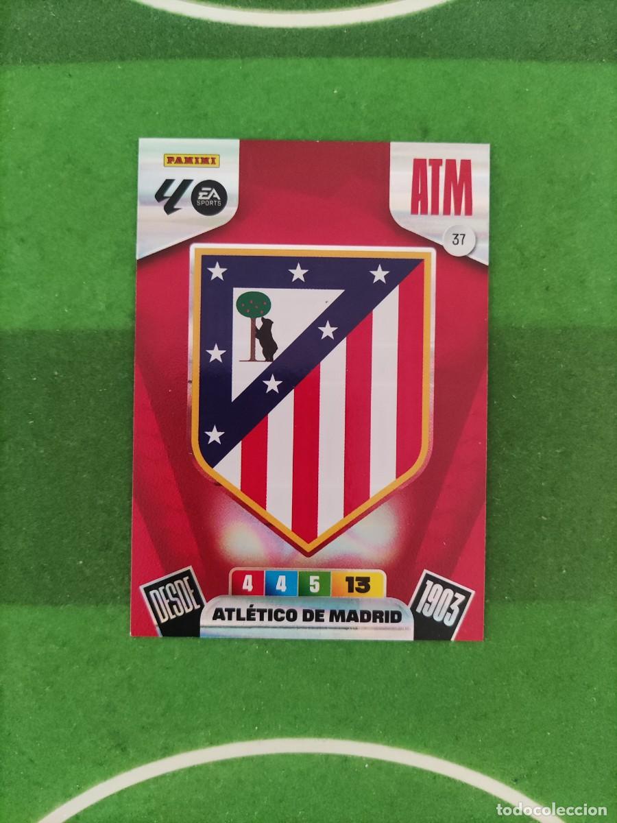 Cromos de f&uacute;tbol: Escudo 37 Atl&eacute;tico de Madrid Adrenalyn XL 2025/26 25/26