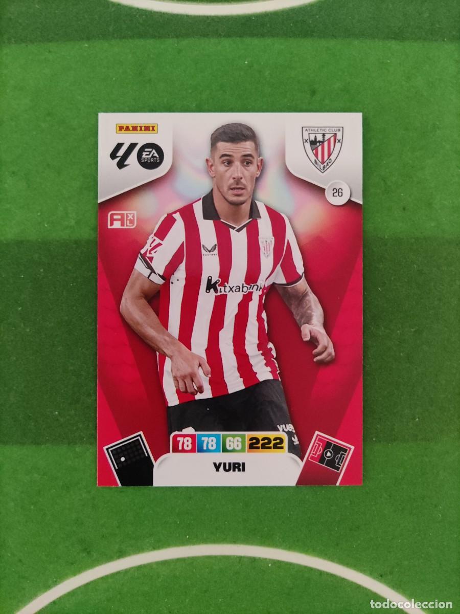 Cromos de f&uacute;tbol: Yuri 26 Athletic Club Bilbao Adrenalyn XL 2025/26 25/26