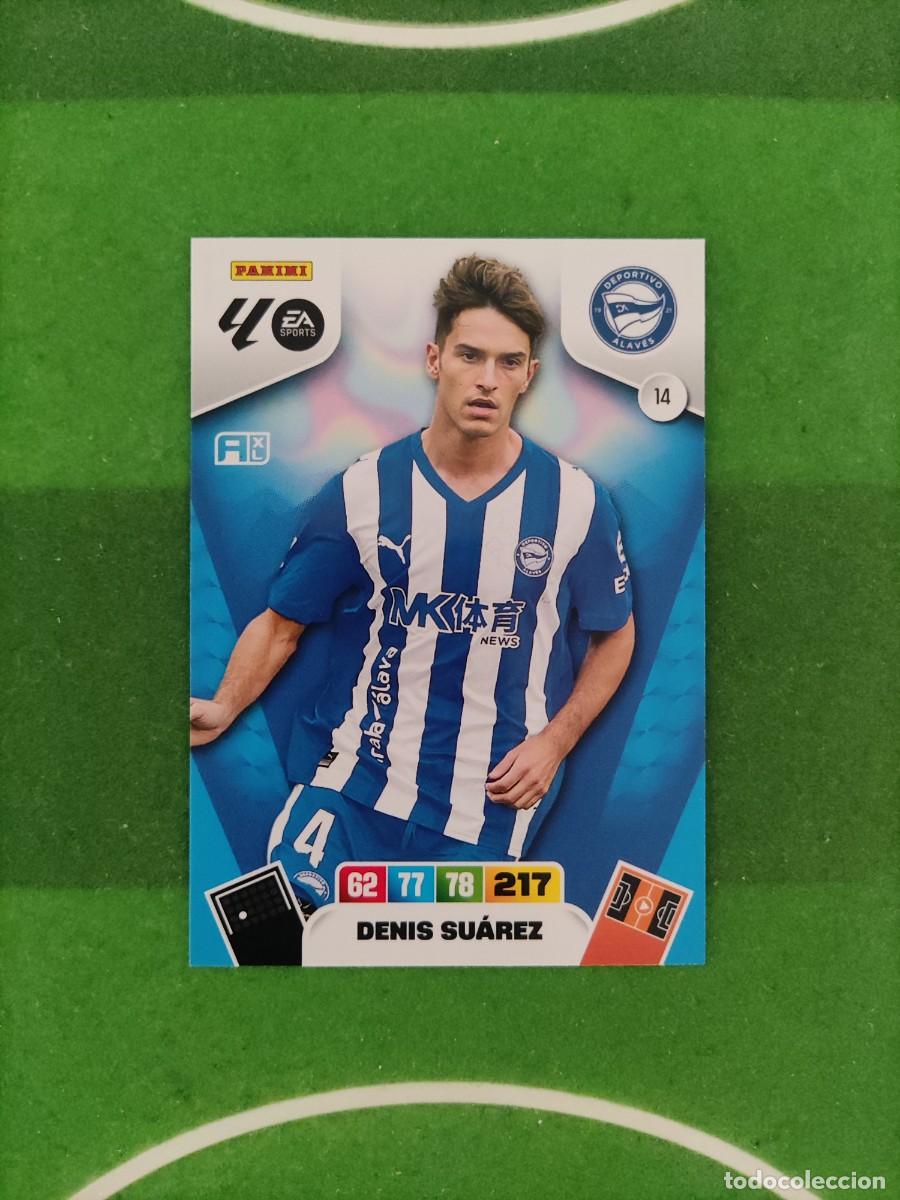 Cromos de f&uacute;tbol: Denis Su&aacute;rez 14 Alav&eacute;s Adrenalyn XL 2025/26 25/26