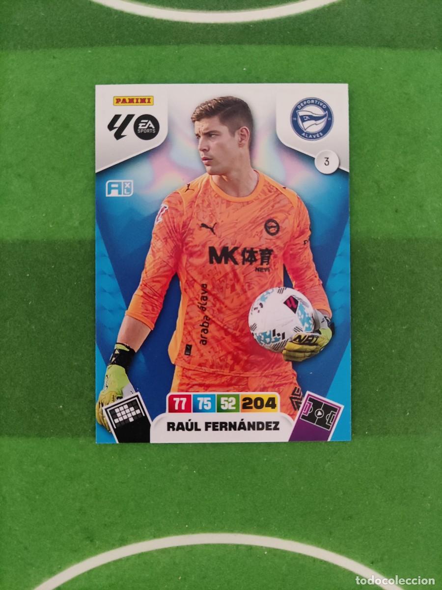 Football Stickers: Ra&uacute;l Fern&aacute;ndez 3 Alav&eacute;s Adrenalyn XL 2025/26 25/26