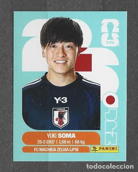 Fu&szlig;ball-Sticker: Mundial 2026 - Yuki Soma - N&deg; 9 - Jap&oacute;n