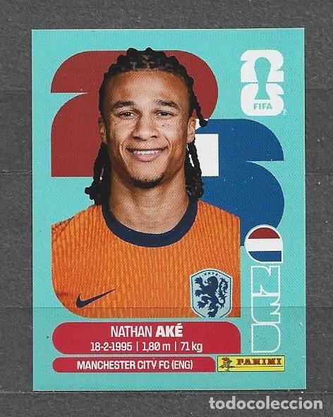 Cromos de f&uacute;tbol: Mundial 2026 - Nathan Ak&eacute; - N&deg; 7 - Paises Bajos