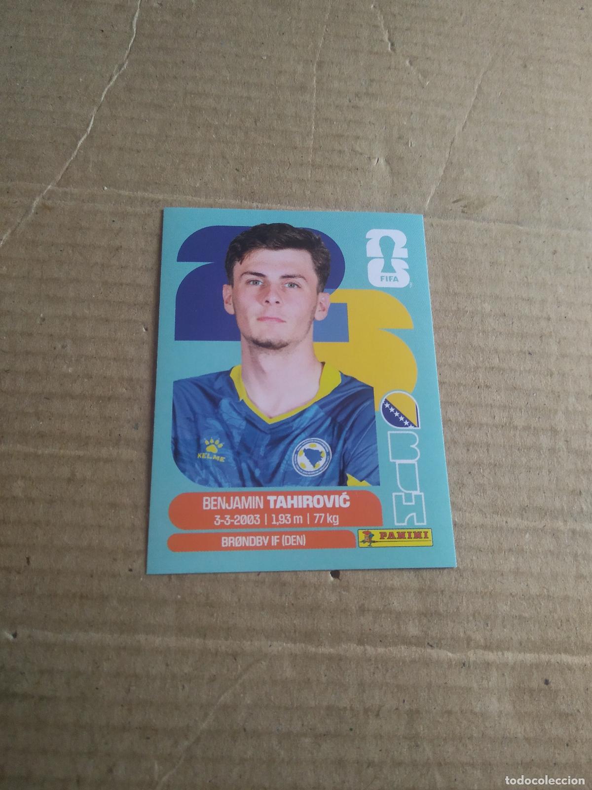Cromos de f&uacute;tbol: BIH 9 BENJAMIN TAHIROVIC BOSNIA HERZEGOVINA CROMO FUTBOL PANINI MUNDIAL 2026 WORLD CUP COPA MUNDO