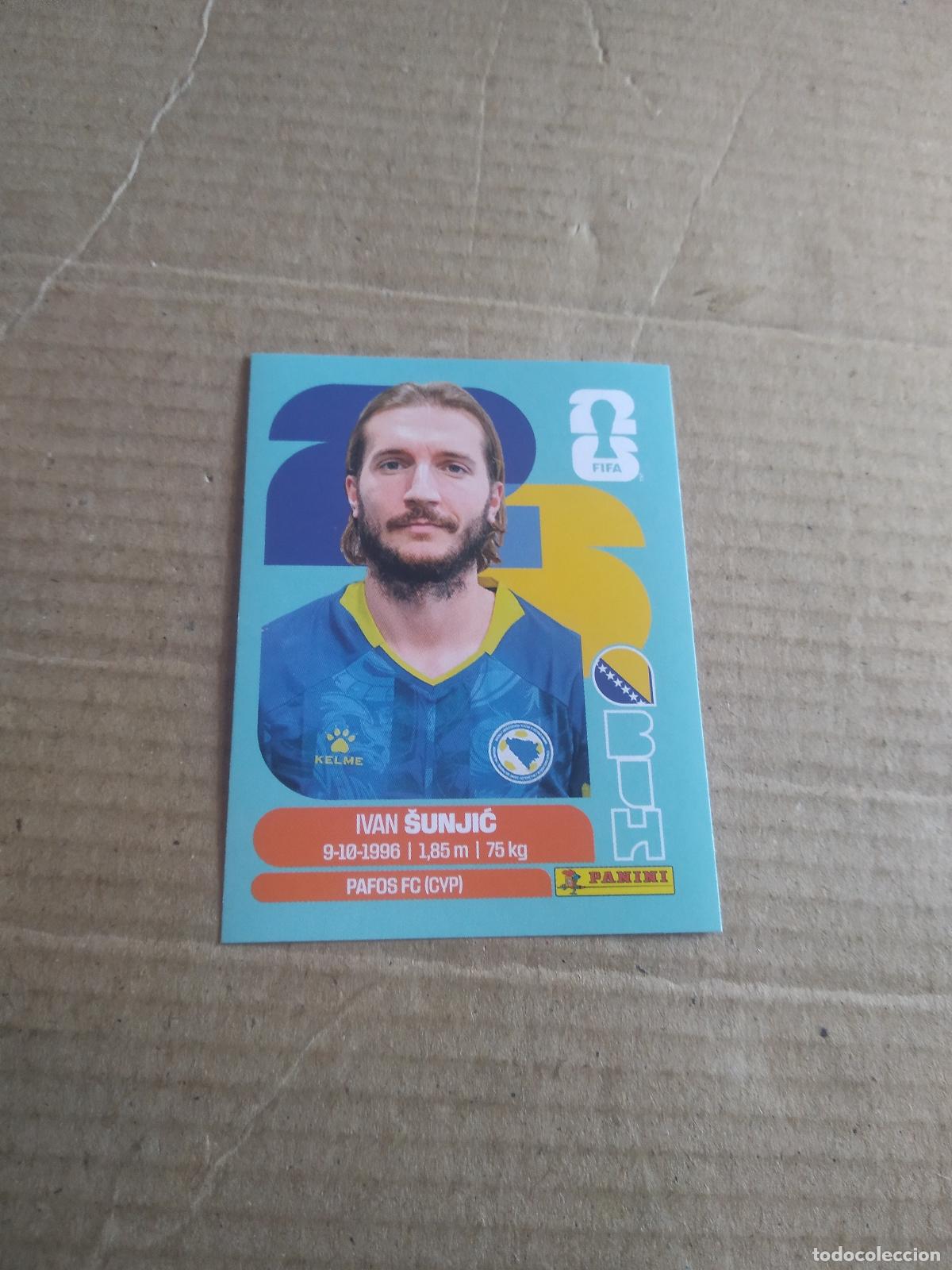 Cromos de f&uacute;tbol: BIH 11 IVAN SUNJIC BOSNIA HERZEGOVINA CROMO FUTBOL PANINI MUNDIAL 2026 WORLD CUP COPA MUNDO