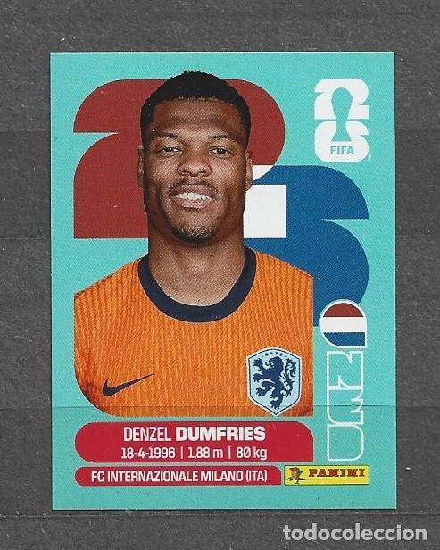 Cromos de f&uacute;tbol: Mundial 2026 - Denzel Dumfries - N&deg; 6 - Paises Bajos