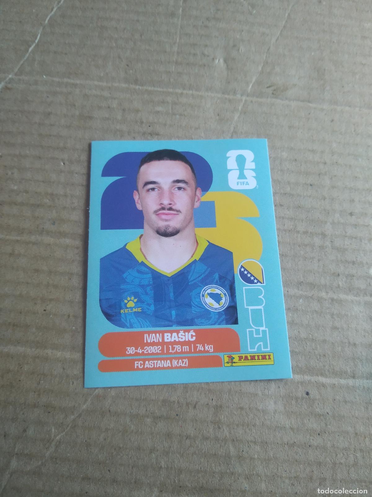 Cromos de f&uacute;tbol: BIH 12 IVAN BASIC BOSNIA HERZEGOVINA CROMO FUTBOL PANINI MUNDIAL 2026 WORLD CUP COPA MUNDO