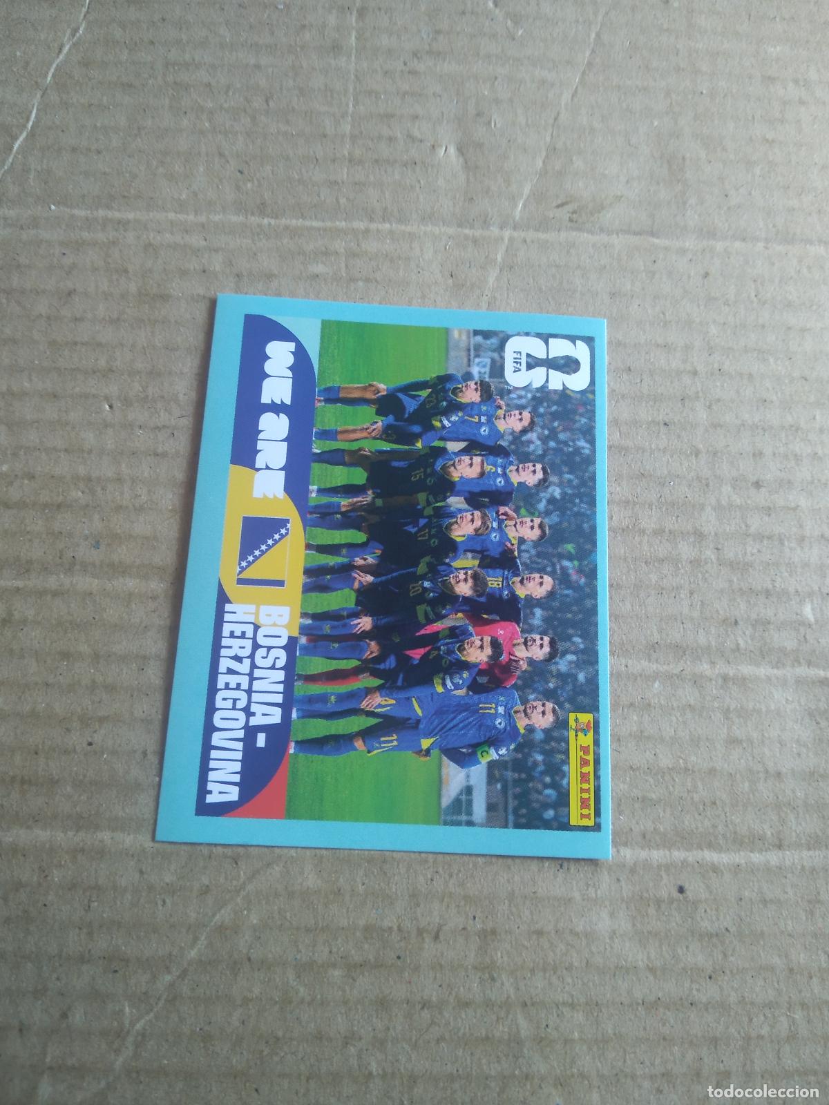 Cromos de f&uacute;tbol: BIH 13 EQUIPO PLANTILLA BOSNIA HERZEGOVINA CROMO FUTBOL PANINI MUNDIAL 2026 WORLD CUP COPA MUNDO