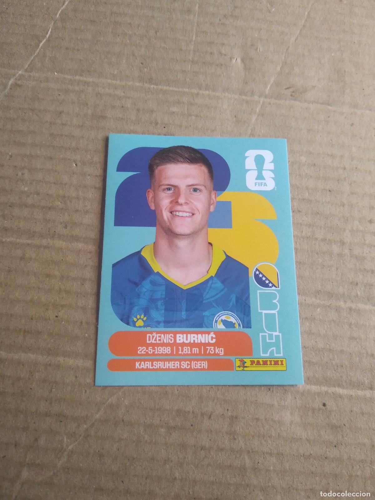 Cromos de f&uacute;tbol: BIH 14 DZENIS BURNIC BOSNIA HERZEGOVINA CROMO FUTBOL PANINI MUNDIAL 2026 WORLD CUP COPA MUNDO