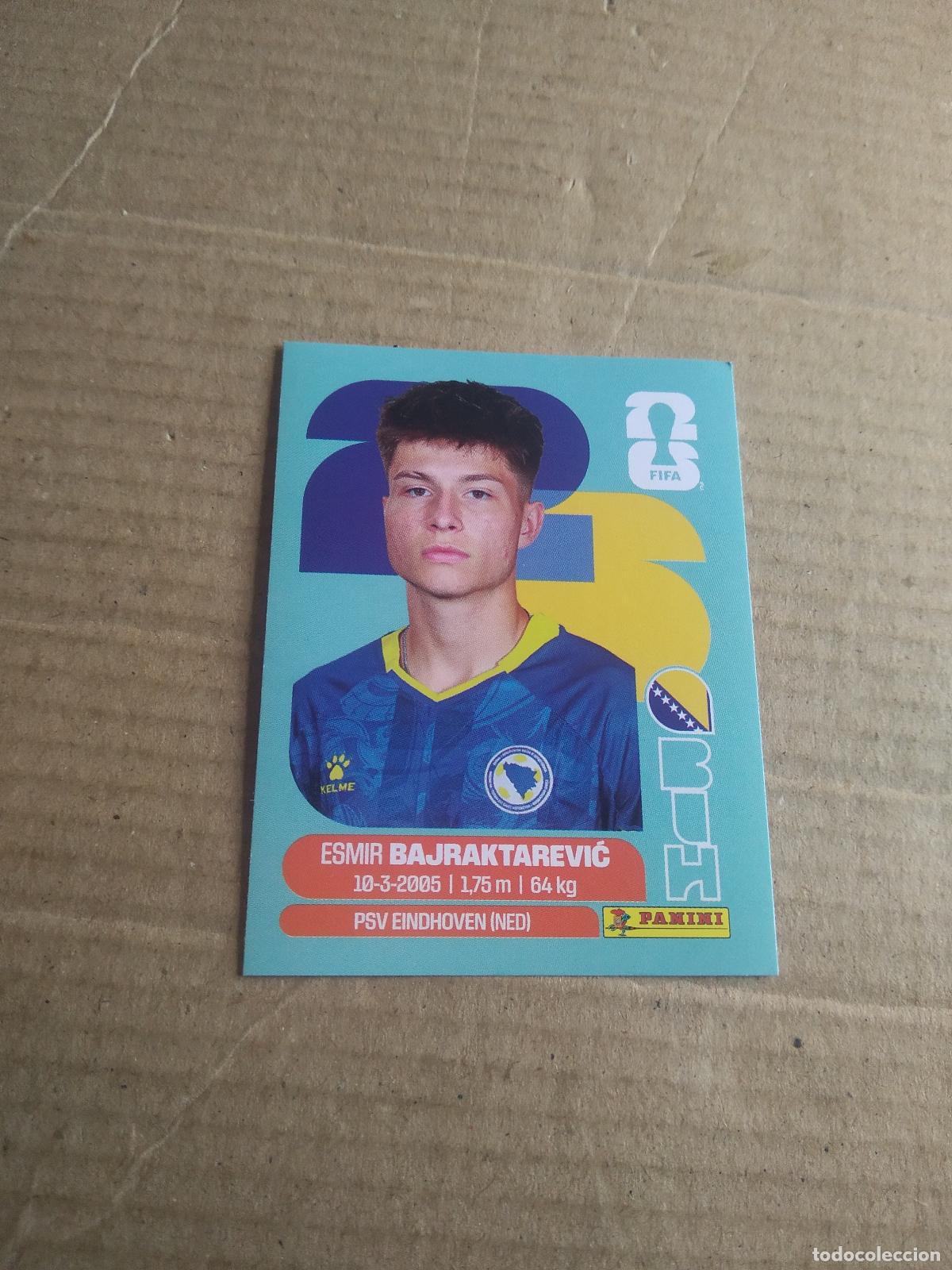 Cromos de f&uacute;tbol: BIH 15 ESMIR BAJRAKTAREVIC BOSNIA HERZEGOVINA CROMO FUTBOL PANINI MUNDIAL 2026 WORLD CUP COPA MUNDO