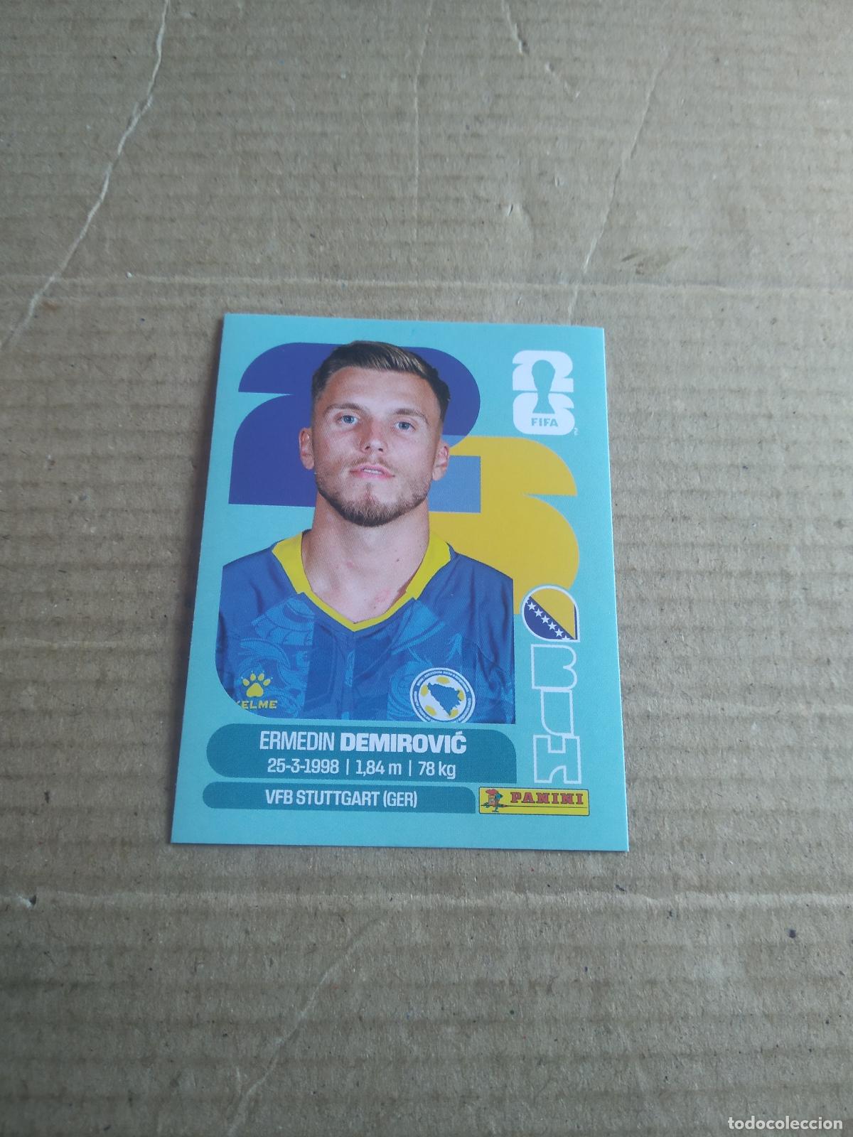 Cromos de f&uacute;tbol: BIH 17 ERMEDIN DEMIROVIC BOSNIA HERZEGOVINA CROMO FUTBOL PANINI MUNDIAL 2026 WORLD CUP COPA MUNDO