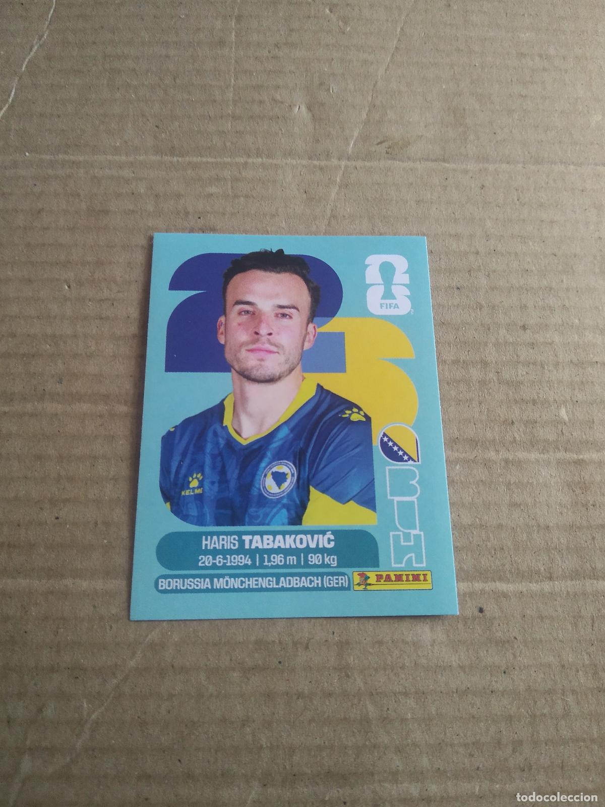 Cromos de f&uacute;tbol: BIH 20 HARIS TABAKOVIC BOSNIA HERZEGOVINA CROMO FUTBOL PANINI MUNDIAL 2026 WORLD CUP COPA MUNDO