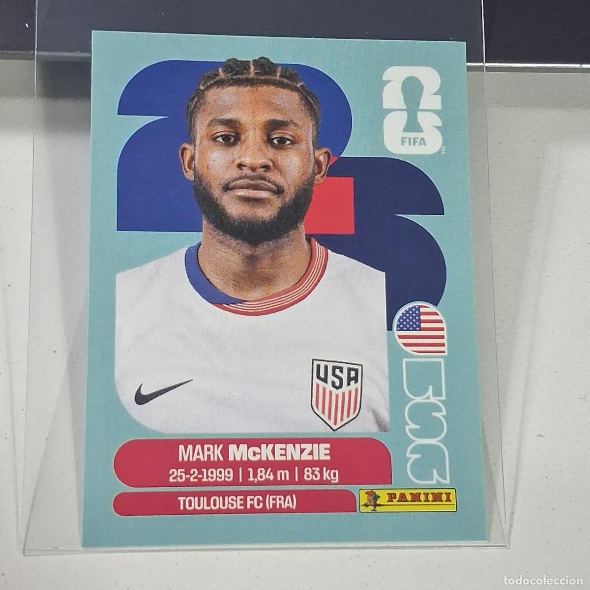 Cromos de f&uacute;tbol: B34 USA5 MARK MCKENZIE 5 ESTADOS UNIDOS USA MUNDIAL FIFA WORLD CUP 2026 STICKER PANINI