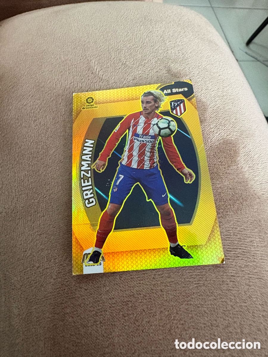 Football Stickers: Griezmann All Stars 79 Atl&eacute;tico de Madrid LaLiga Santander Megacracks 2018/2019 Panini