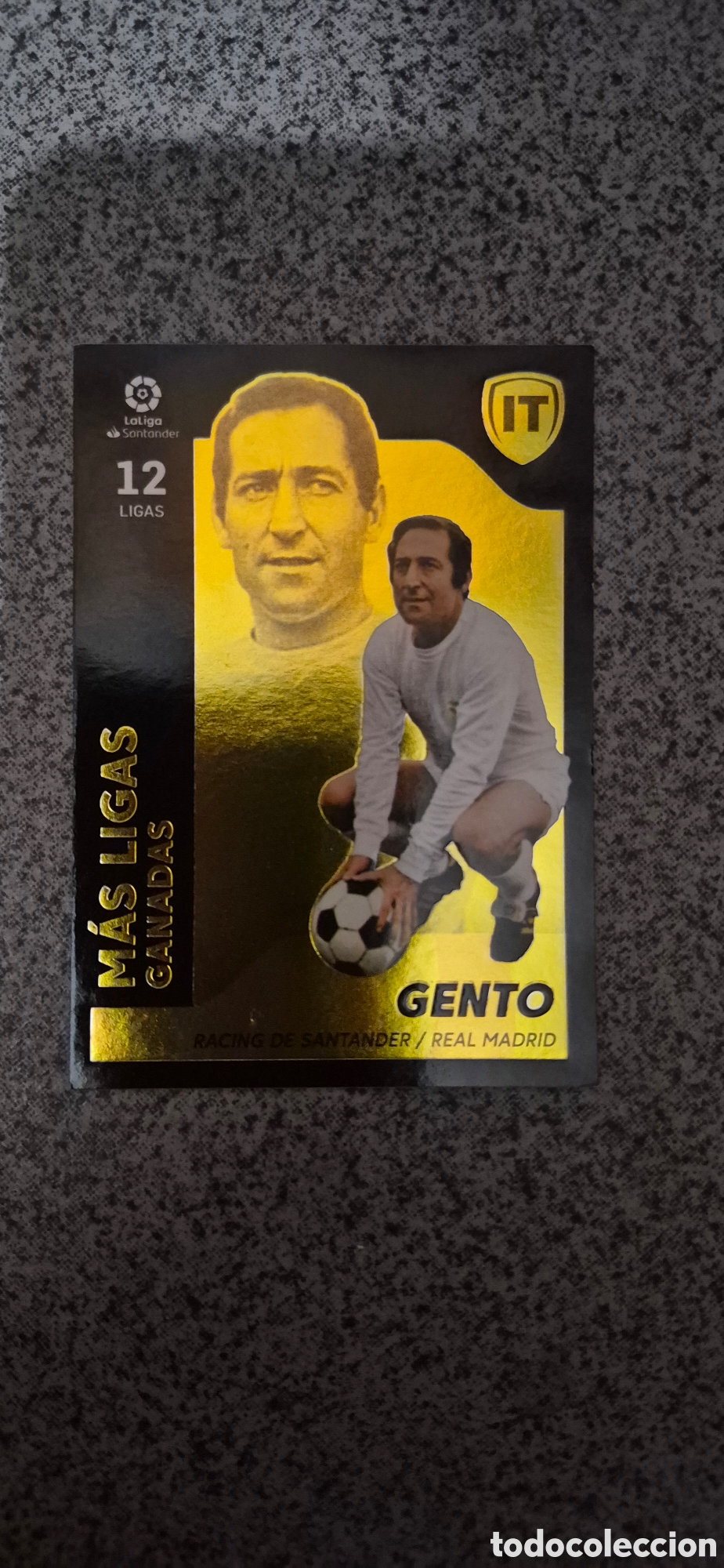 Football Stickers: CROMO GENTO LIGA ESTE R.MADRID
