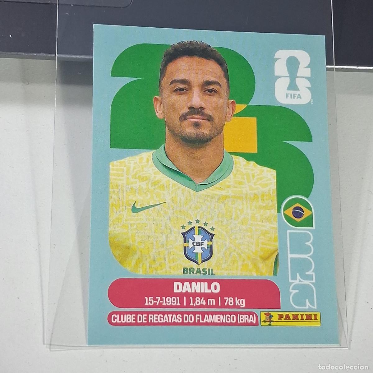 Football Stickers: B34 BRA7 DANILO 7 BRAZIL BRASIL BRA MUNDIAL FIFA WORLD CUP 2026 STICKER PANINI