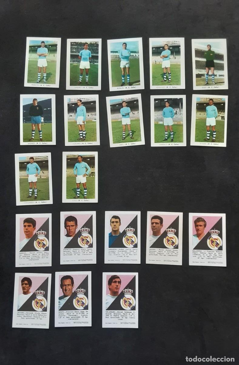 Cromos de f&uacute;tbol: ALBUM CAMPEONATO LIGA 1970-1971 # DISGRA # LOTE DE 115 CROMOS SIN PEGAR #GENTO/AMANCIO/GARATE/REXACH