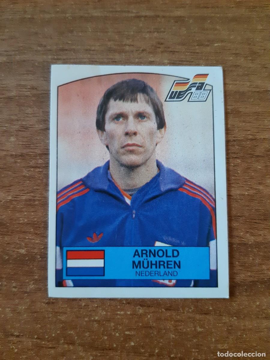 Cromos de f&uacute;tbol: N&deg;226 ARNOLD M&Uuml;HREN HOLANDA EURO 88 PANINI EUROCOPA ALEMANIA 1988. NUNCA PEGADO, SIN PEGAR