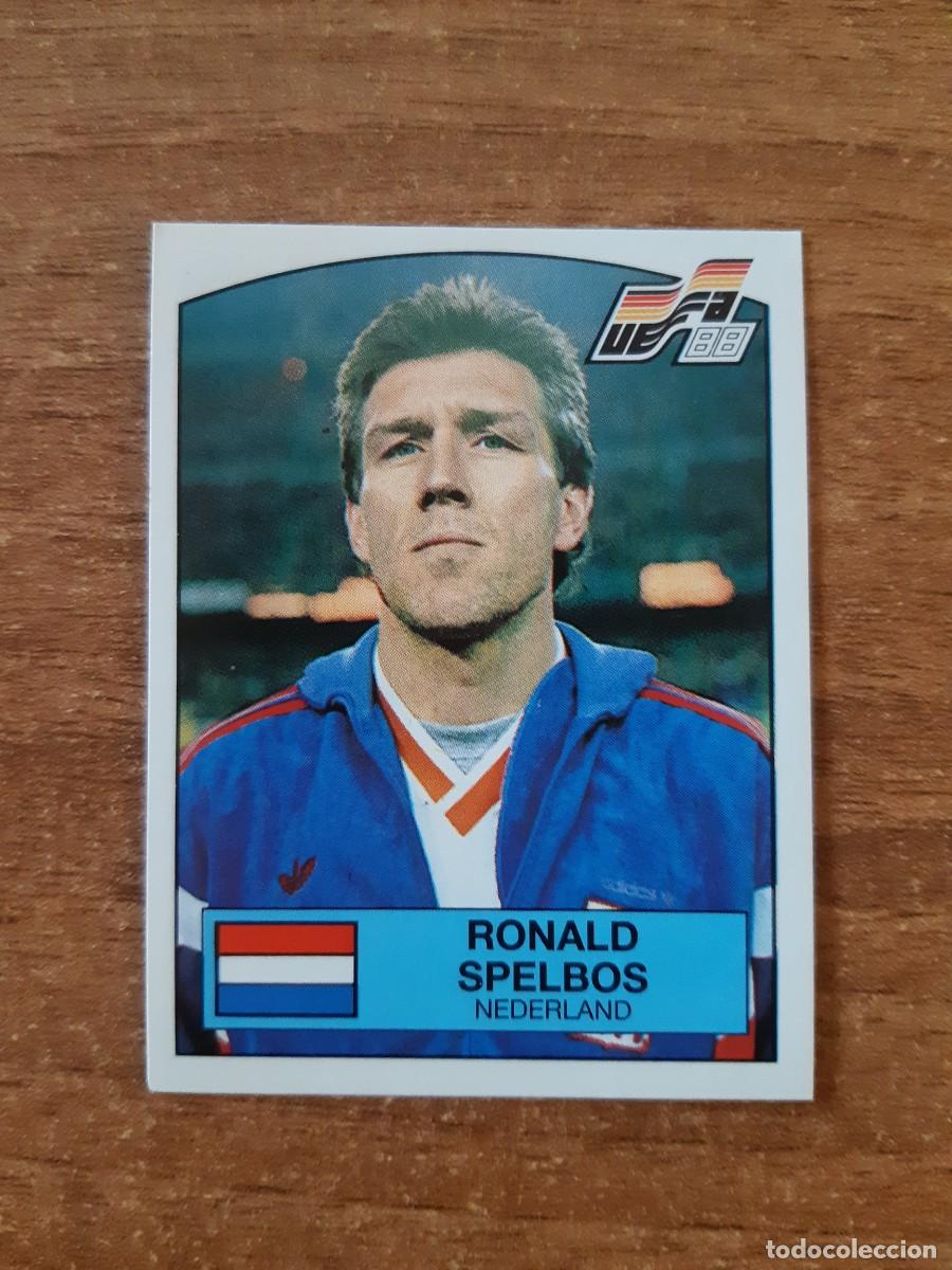 Cromos de f&uacute;tbol: N&deg;218 RONALD SPELBOS HOLANDA EURO 88 PANINI EUROCOPA ALEMANIA 1988. NUNCA PEGADO, SIN PEGAR