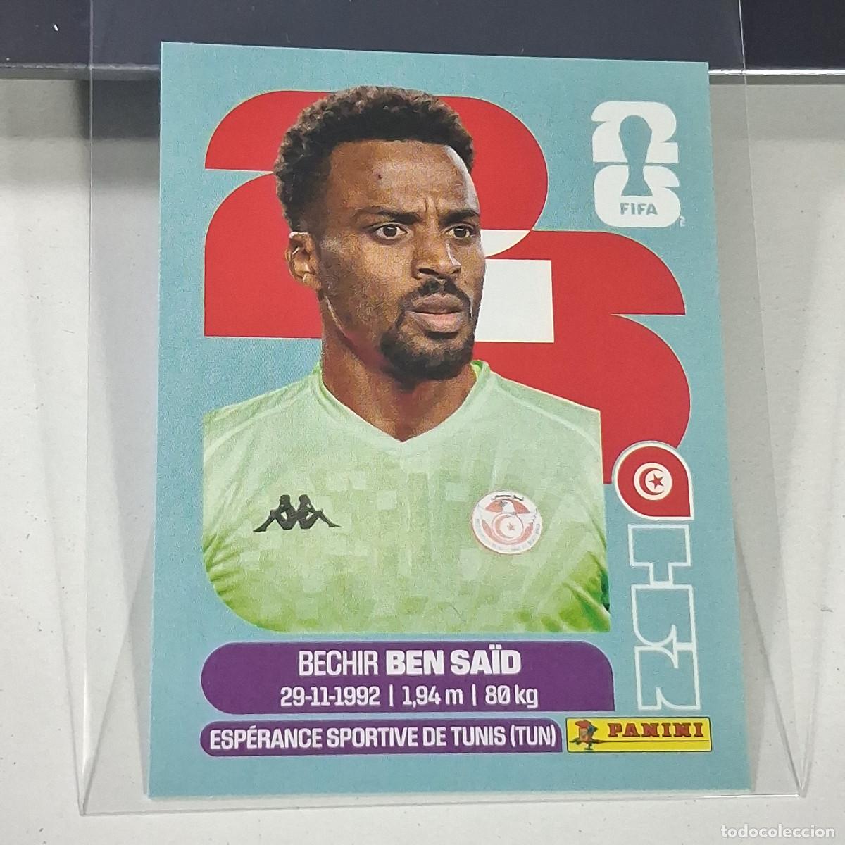 Cromos de f&uacute;tbol: B34 TUN2 BECHIR BEN SAID 2 T&Uacute;NEZ TUNISIA TUN MUNDIAL FIFA WORLD CUP 2026 STICKER PANINI