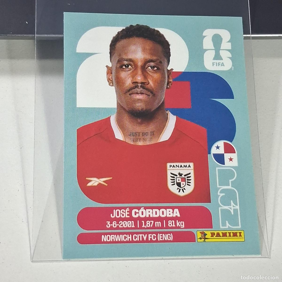 Cromos de f&uacute;tbol: B34 PAN8 JOS&Eacute; C&Oacute;RDOBA 8 PANAM&Aacute; PAN MUNDIAL FIFA WORLD CUP 2026 STICKER PANINI